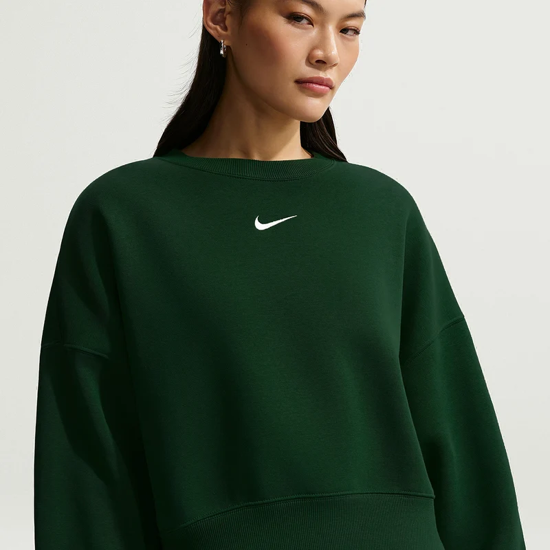 Nike Sportswear Womens Phoenix Fleece Over-Oversized Crew-Neck Sweatshirt