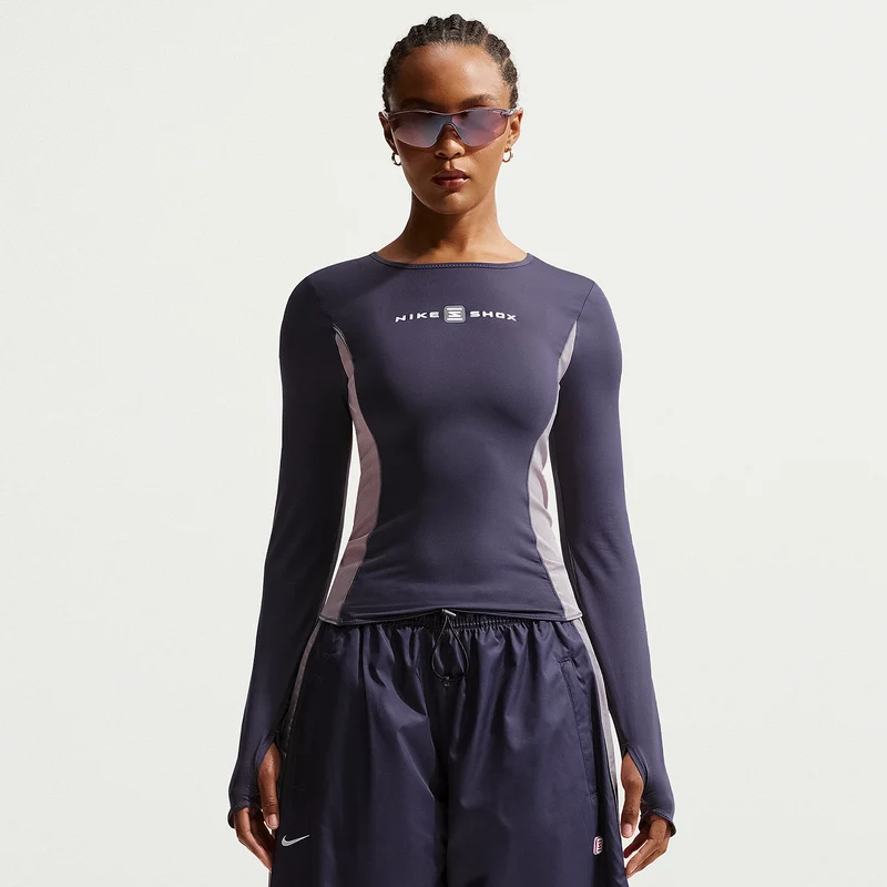 Nike Sportswear Womens Shox Long-Sleeve Top