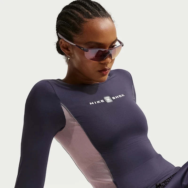Nike Sportswear Womens Shox Long-Sleeve Top