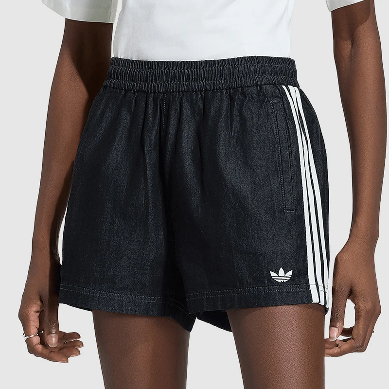 adidas Originals Womens Denim Shorts