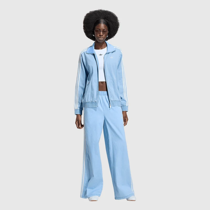 adidas Originals Womens Firebird Denim Track Top