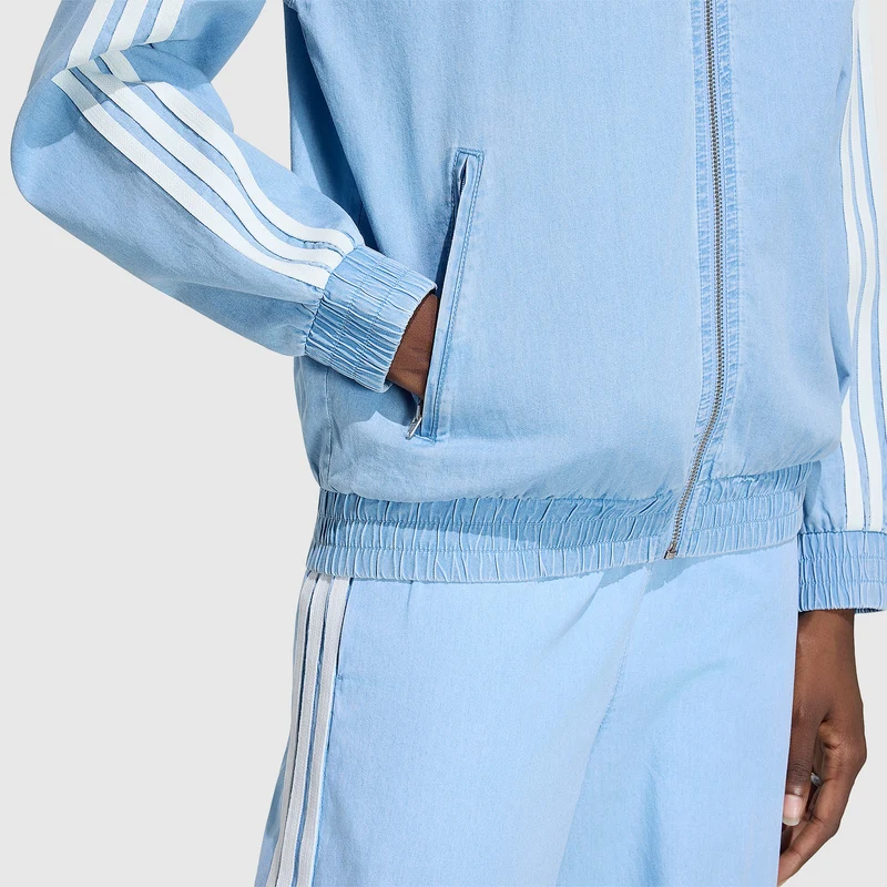 adidas Originals Womens Firebird Denim Track Top