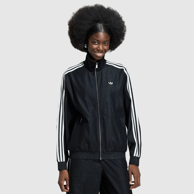 adidas Originals Womens Firebird Denim Track Top