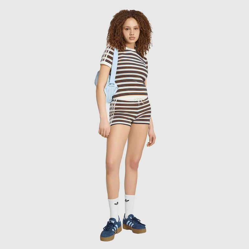 adidas Originals Womens Striped T-Shirt