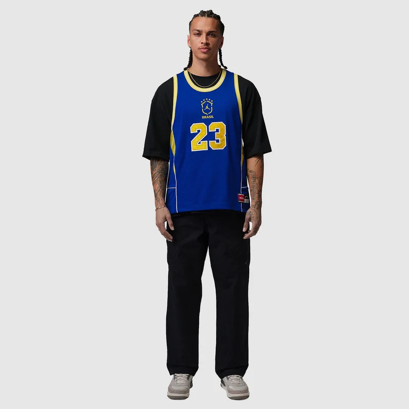 Maillot Jordan x Brésil 2026 Essentials Mesh