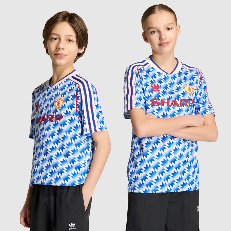 Maillot Extérieur adidas Originals Manchester United 1990 pour Enfant