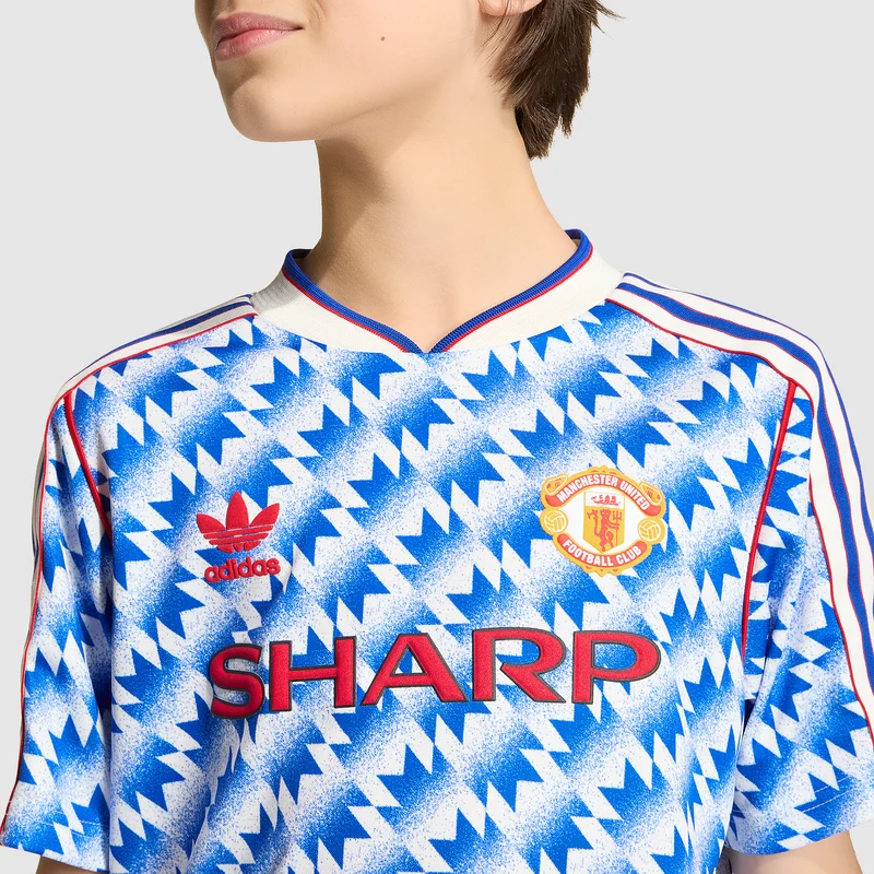 Maillot Extérieur adidas Originals Manchester United 1990 pour Enfant