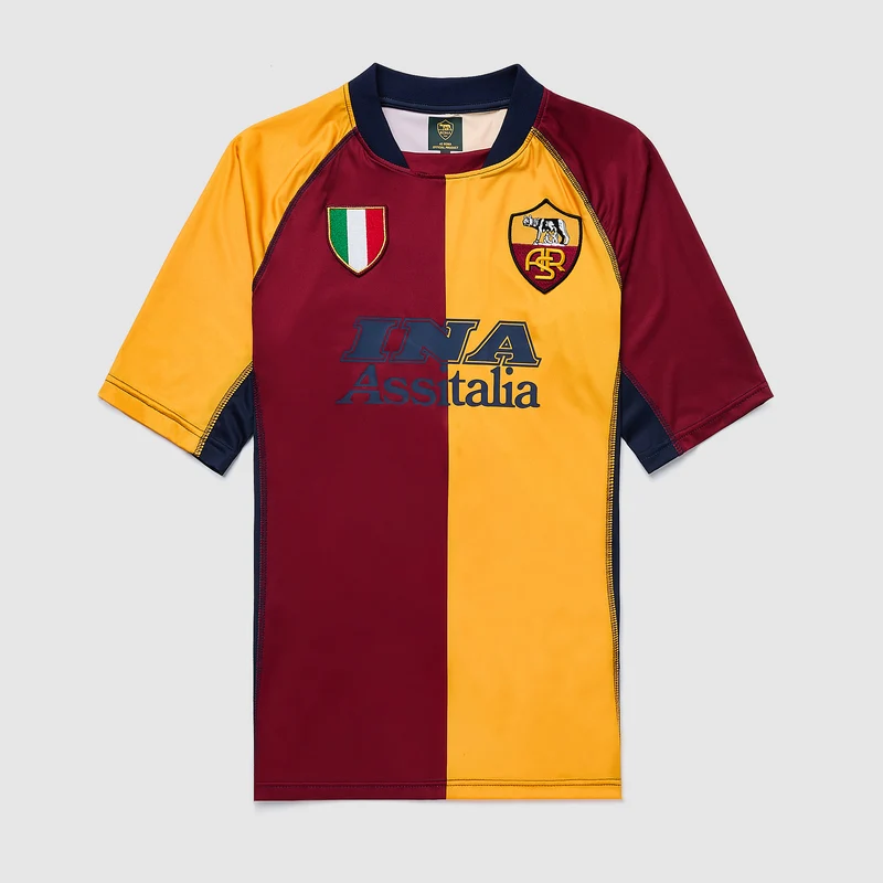 Maillot Copa Football AS Roma 2001-02 Retro