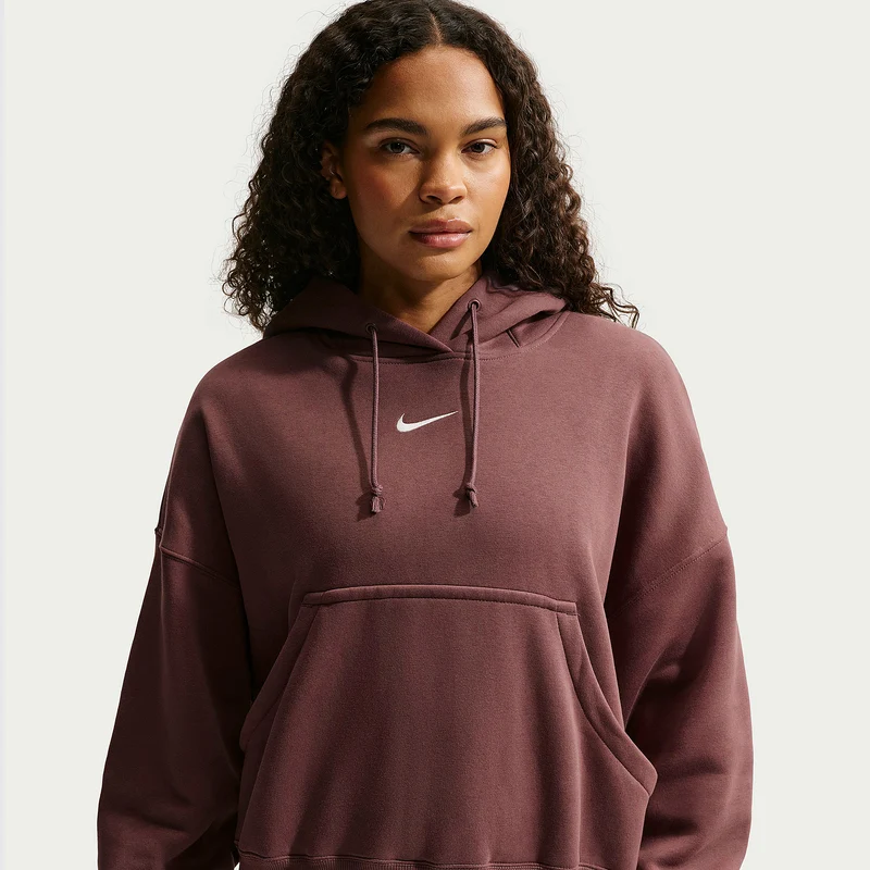 Nike Sportswear Womens Phoenix Fleece Over-Oversized Pullover Hoodie