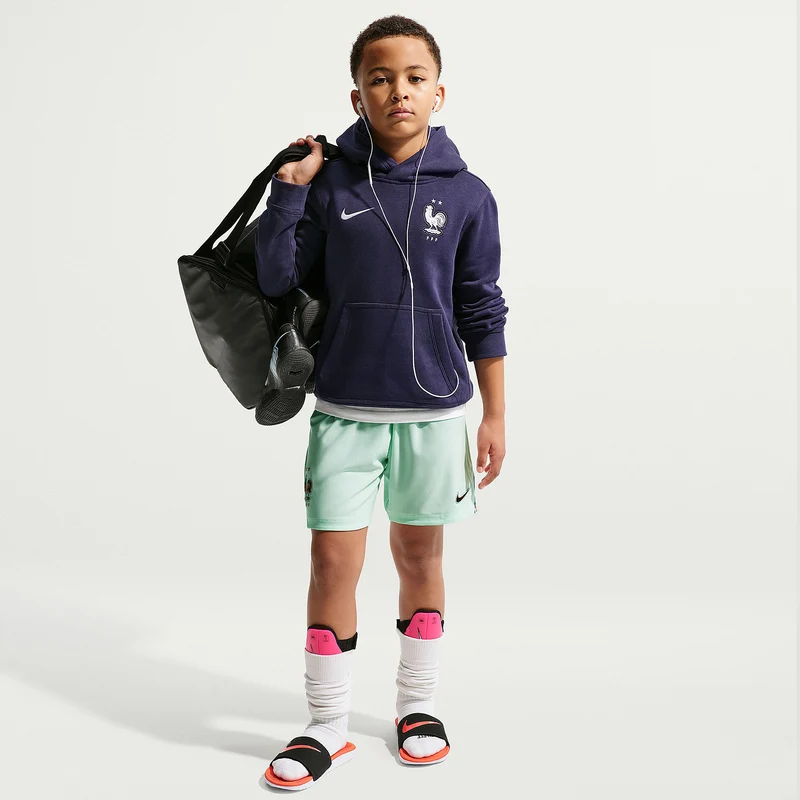 Short Extérieur Nike France 2026 Dri-FIT Stadium pour Enfant
