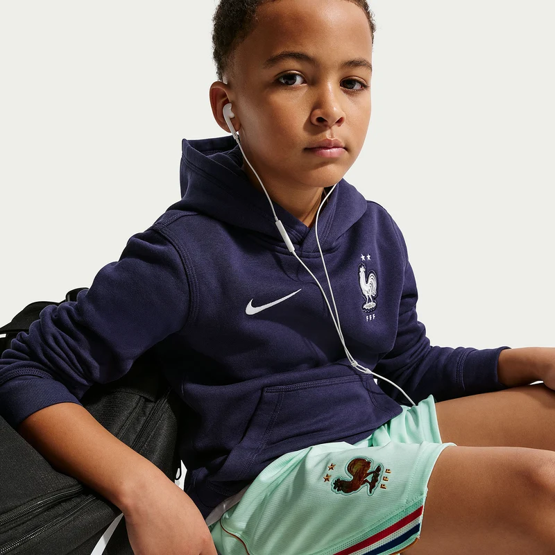 Short Extérieur Nike France 2026 Dri-FIT Stadium pour Enfant