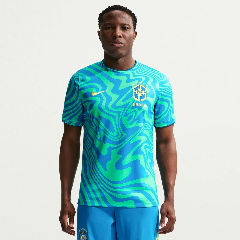 Maillot Pré-Match Nike Brésil 2026 Dri-FIT Academy Pro