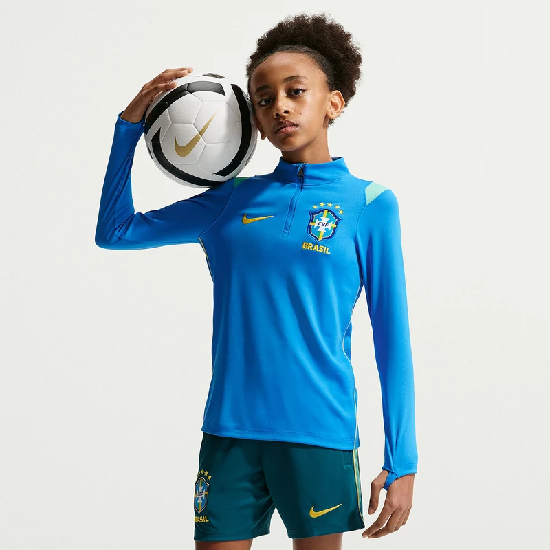 Haut Drill Nike Brésil 2026 Dri-FIT Academy Pro pour Enfant
