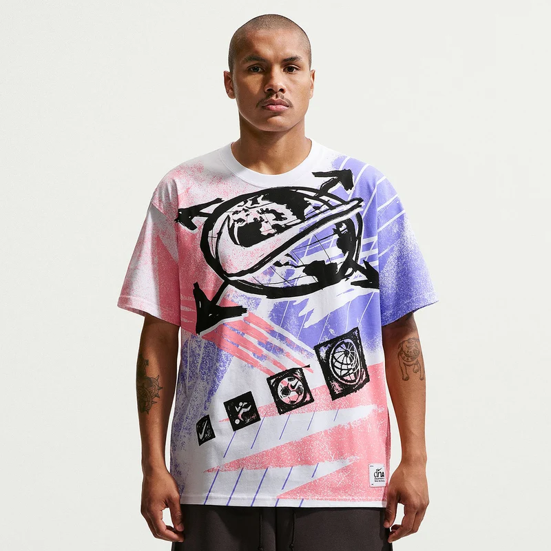 T-Shirt Nike Sportswear Ample Post Stamp