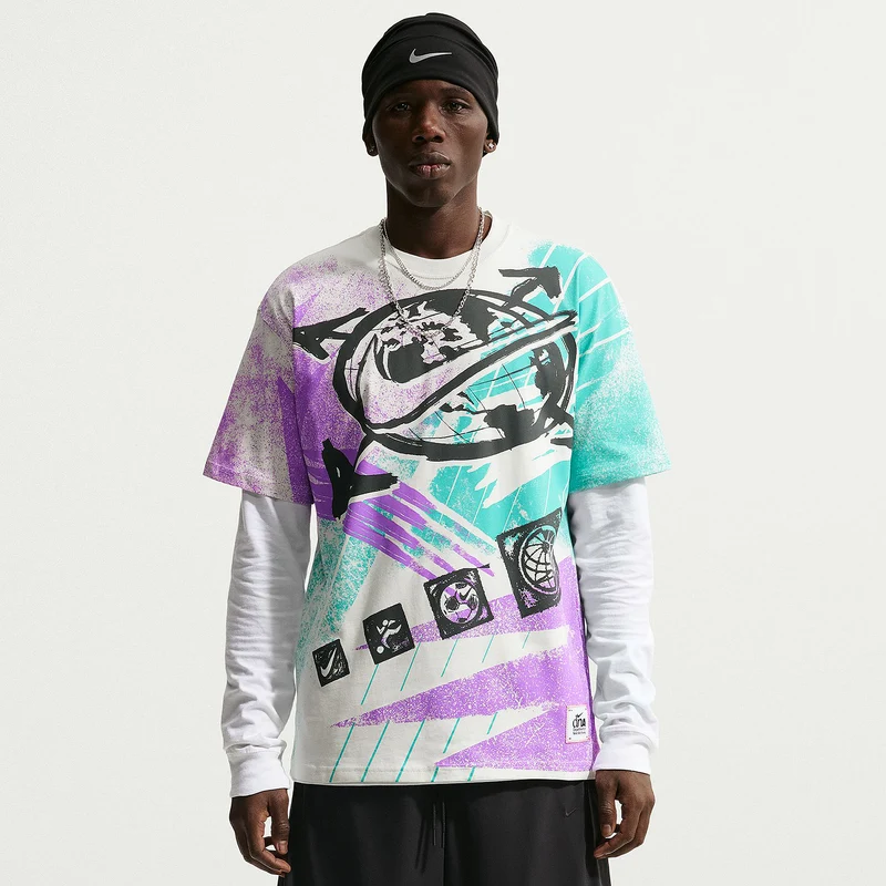 T-Shirt Nike Sportswear Ample Post Stamp