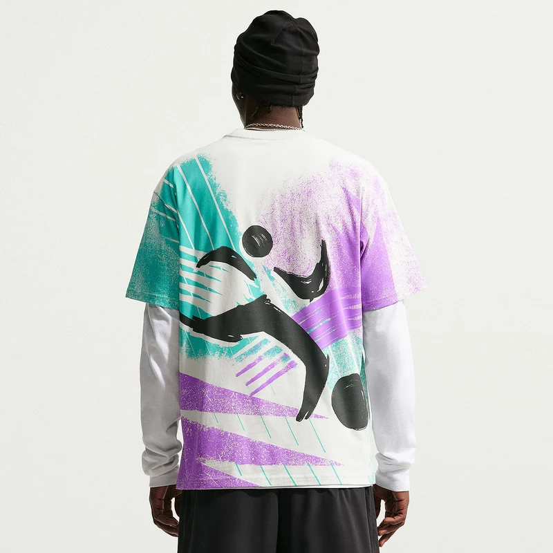 T-Shirt Nike Sportswear Ample Post Stamp