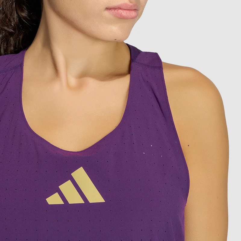 adidas Womens adizero Road To Records Singlet