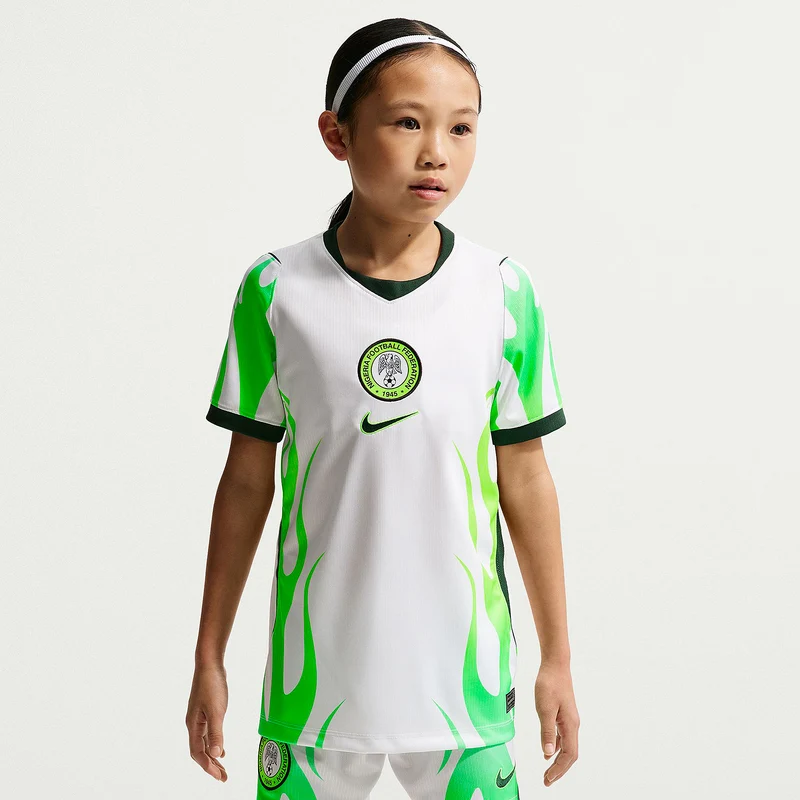 Maillot Extérieur Nike Nigéria 2026 Dri-FIT Stadium pour Enfant