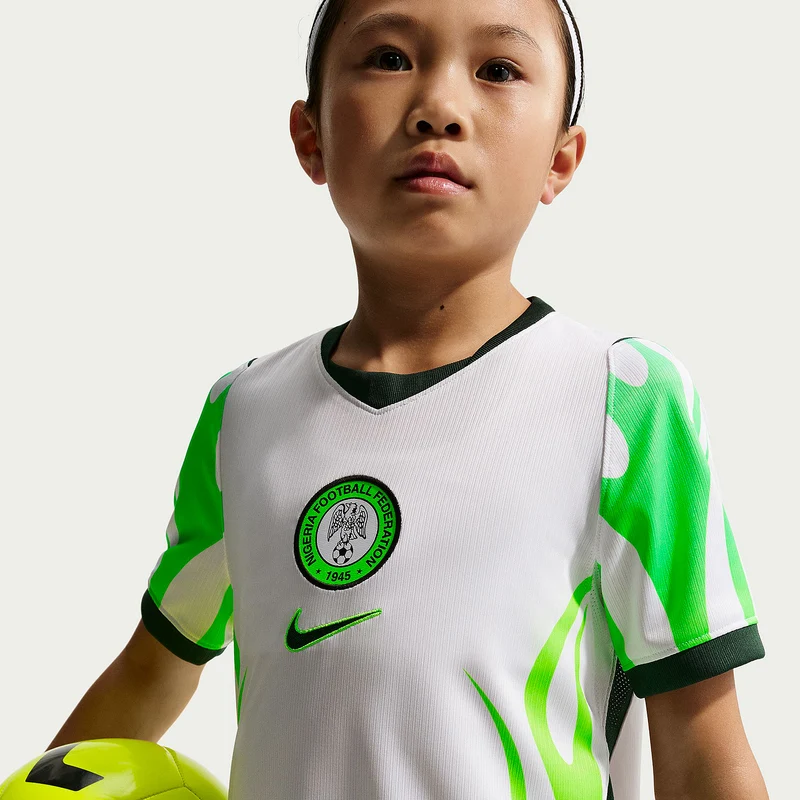 Maillot Extérieur Nike Nigéria 2026 Dri-FIT Stadium pour Enfant