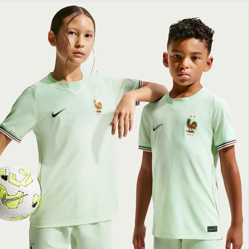Maillot Extérieur Nike France 2026 Dri-FIT Stadium pour Enfant