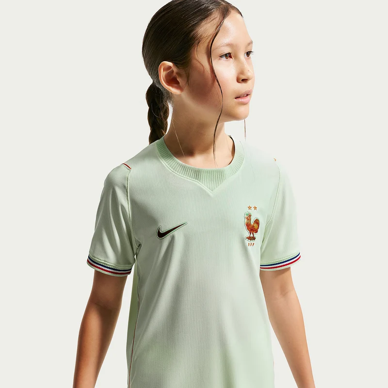 Maillot Extérieur Nike France 2026 Dri-FIT Stadium pour Enfant