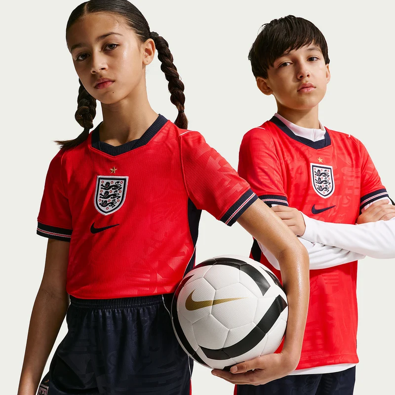 Maillot Extérieur Nike Angleterre 2026 Dri-FIT Stadium pour Enfant