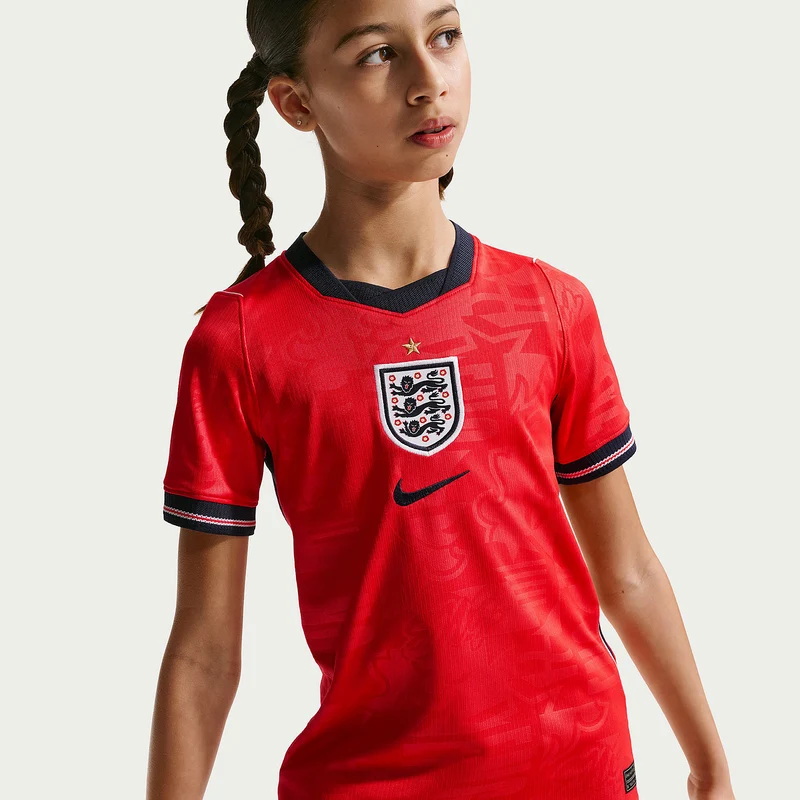 Maillot Extérieur Nike Angleterre 2026 Dri-FIT Stadium pour Enfant