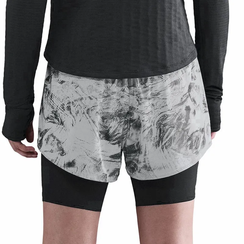 Nike Womens Swift Mid-Rise 2in1 Reflective Shorts