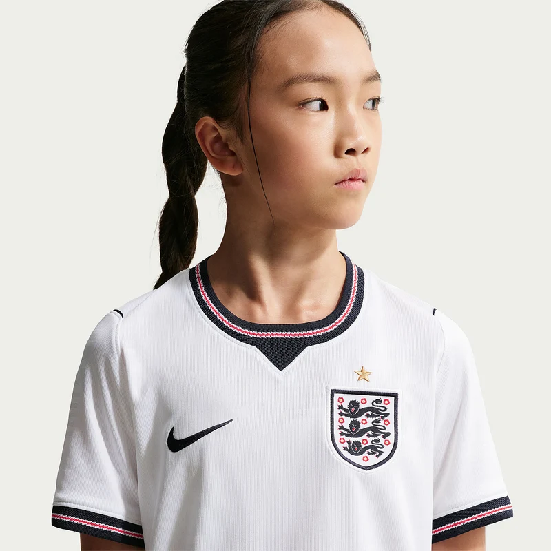 Maillot Domicile Nike Angleterre 2026 Dri-FIT Stadium pour Enfant