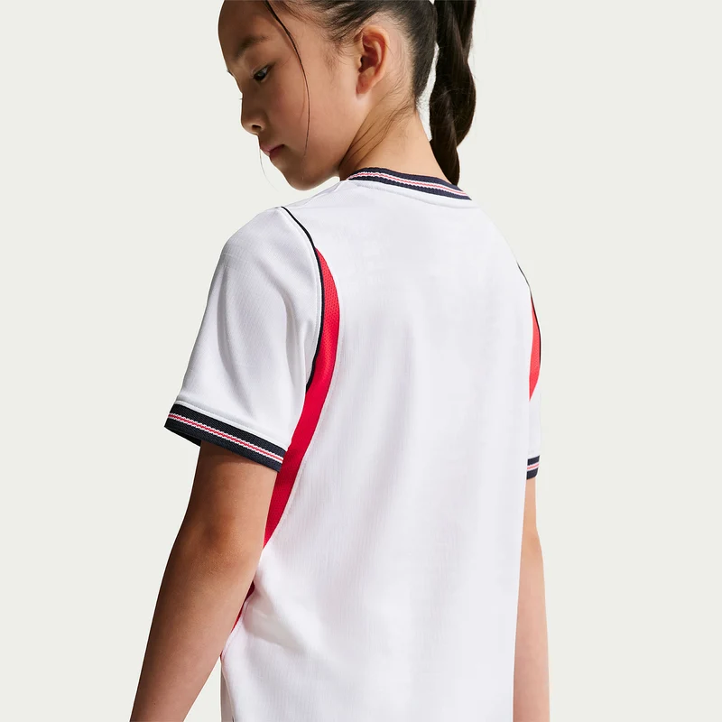 Maillot Domicile Nike Angleterre 2026 Dri-FIT Stadium pour Enfant