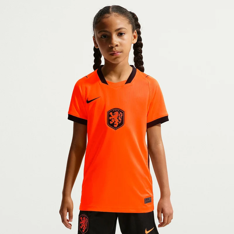 Maillot Domicile Nike Pays-Bas 2026 Dri-FIT Stadium pour Enfant