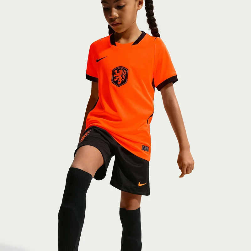 Maillot Domicile Nike Pays-Bas 2026 Dri-FIT Stadium pour Enfant