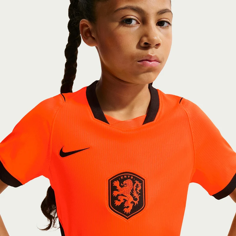 Maillot Domicile Nike Pays-Bas 2026 Dri-FIT Stadium pour Enfant