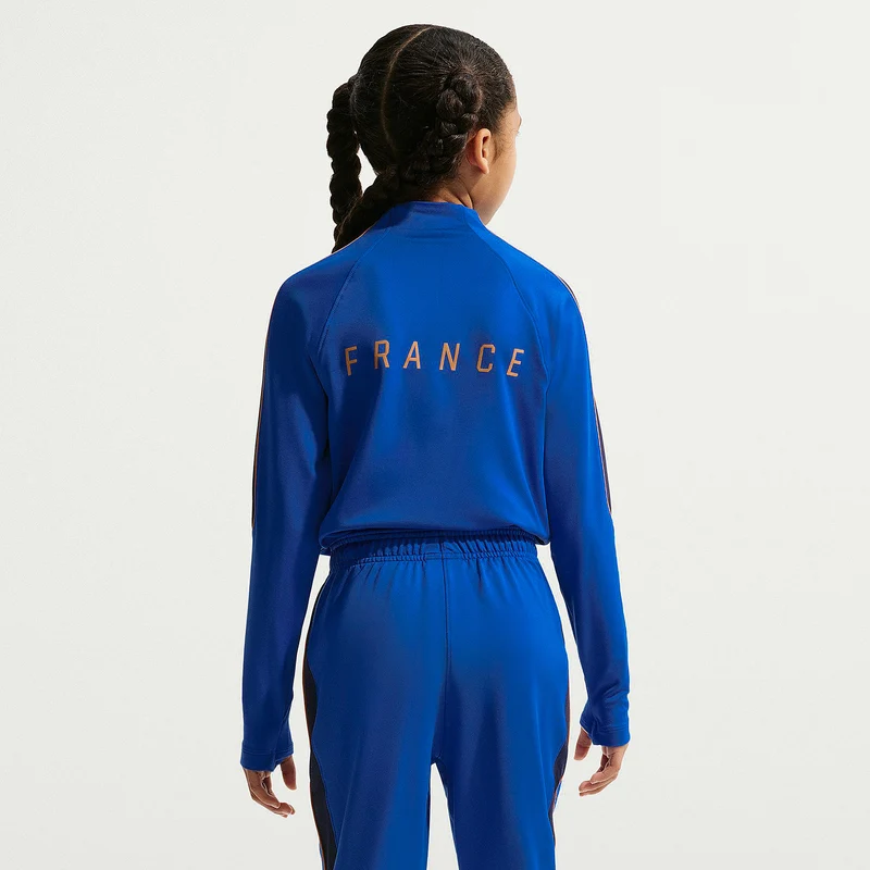 Haut Drill Nike France 2026 Dri-FIT Strike pour Enfant