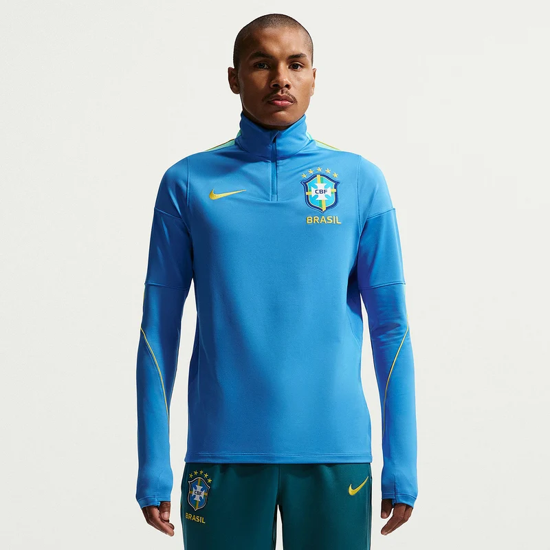 Haut Drill Nike Brésil 2026 Dri-FIT Strike