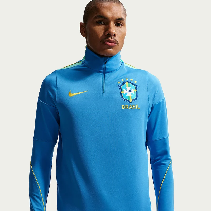 Haut Drill Nike Brésil 2026 Dri-FIT Strike