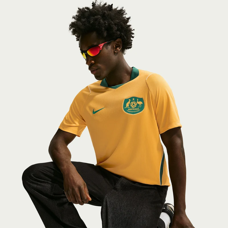 Maillot Domicile Nike Australie 2026 Dri-FIT Stadium