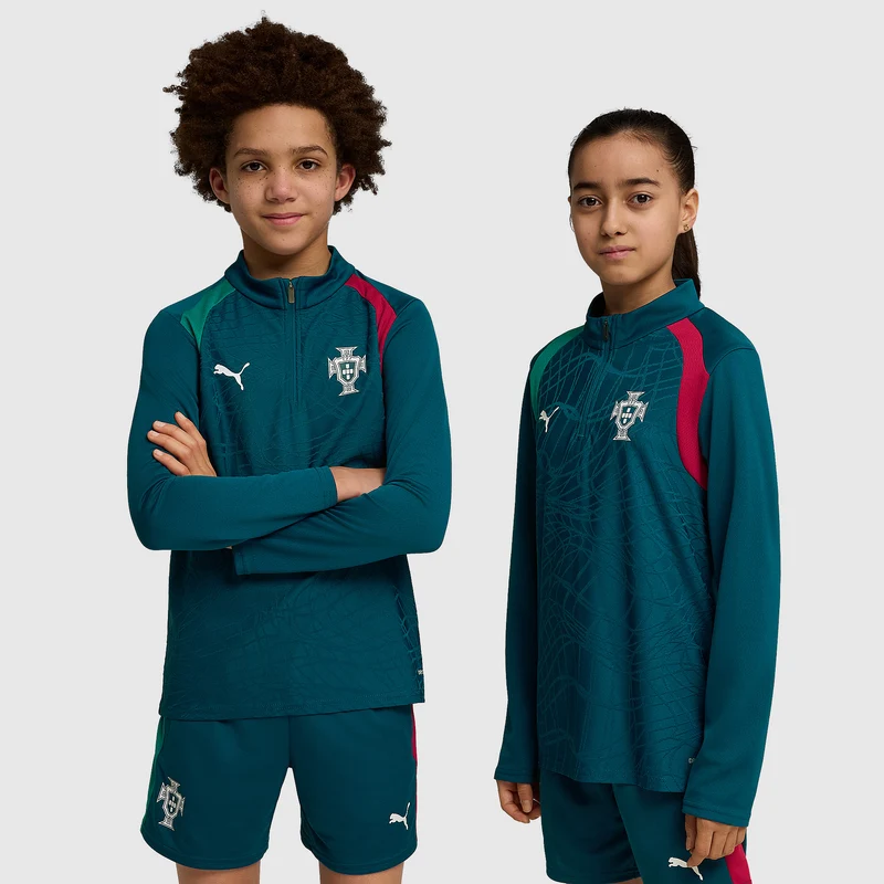 Haut Drill Puma Portugal 2026 pour Enfant