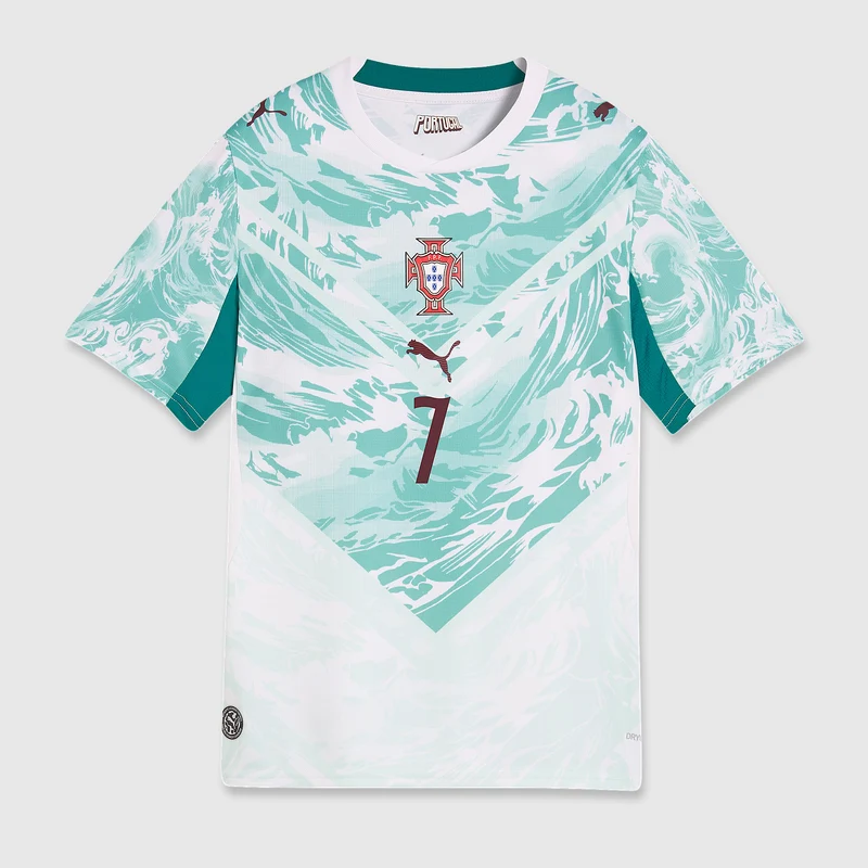 Maillot Extérieur Puma Portugal 2026 Pré-Imprimé pour Enfant