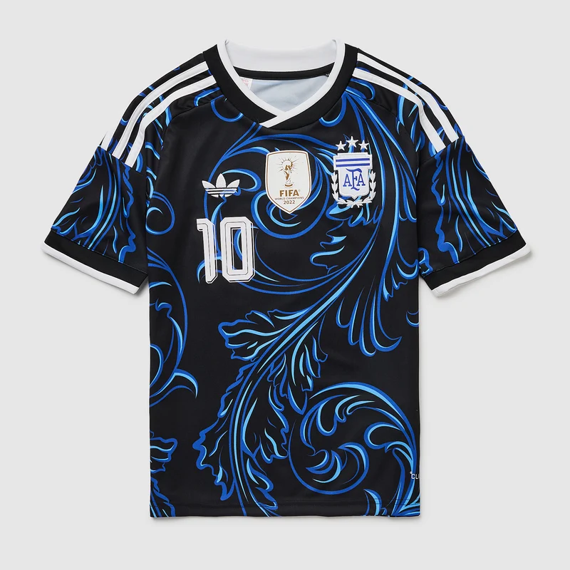 Maillot Extérieur adidas Originals Argentine 2026 Floqué Messi 10 pour Enfant
