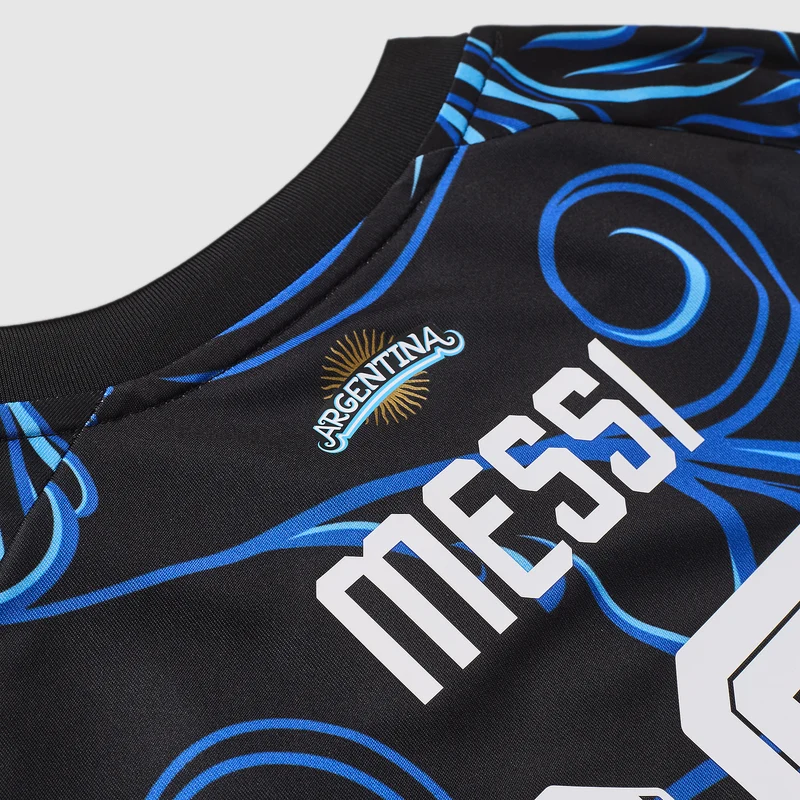 Maillot Extérieur adidas Originals Argentine 2026 Floqué Messi 10 pour Enfant