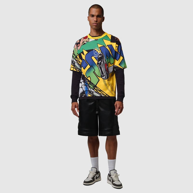 T-Shirt Jordan x Brésil 2026 Essentials Boxy