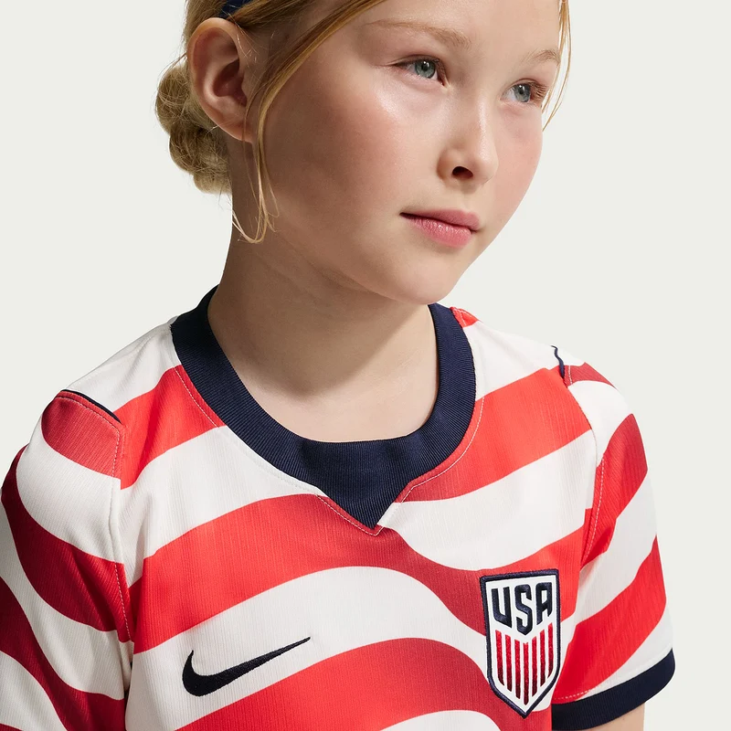 Maillot DomicileNike USA 2026 Dri-FIT Stadium pour Enfant