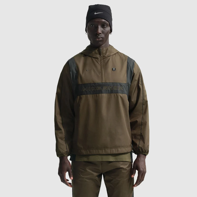 Nike Sportswear Shox Woven Half-Zip Hooded Jacket