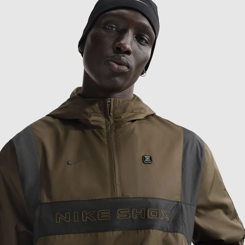 Nike Sportswear Shox Woven Half-Zip Hooded Jacket