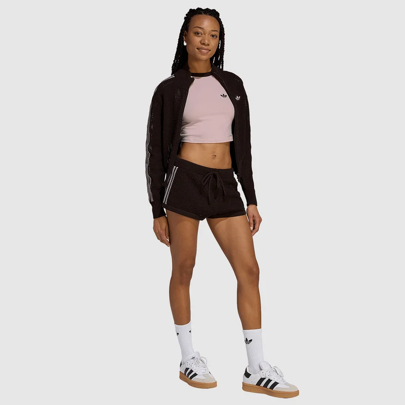 adidas Originals Womens Crochet Track Top