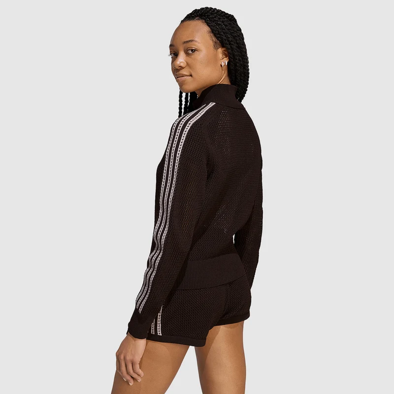 adidas Originals Womens Crochet Track Top