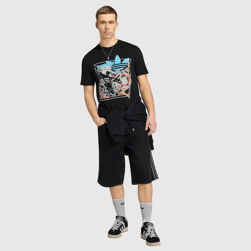 adidas Originals Archive Anime Football Graphic T-Shirt