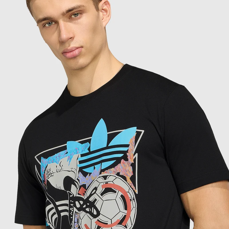 adidas Originals Archive Anime Football Graphic T-Shirt