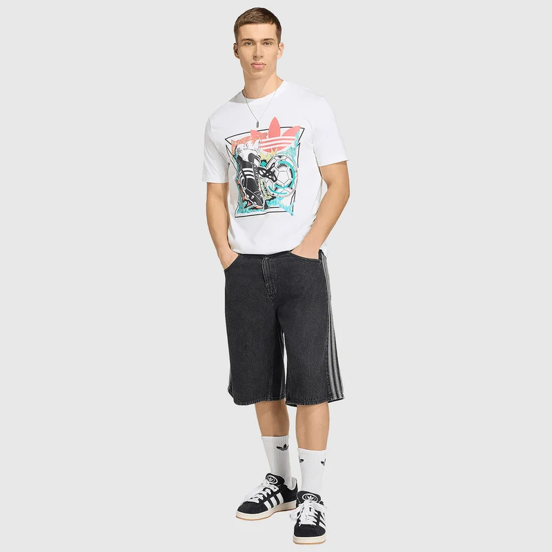 adidas Originals Archive Anime Football Graphic T-Shirt
